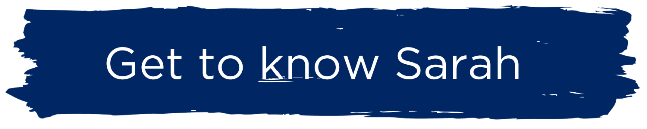 Get to know Sarah Johns banner header