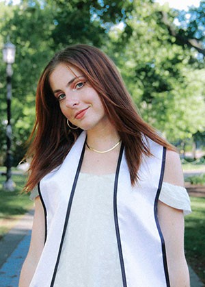 Emily Robinson earned the W.E.B. Du Bois Medallion of Excellence in Sociology.