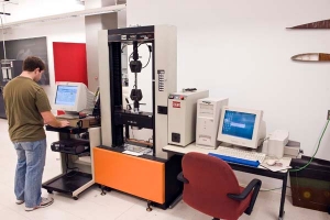 The Instron Tensile Testing machine
