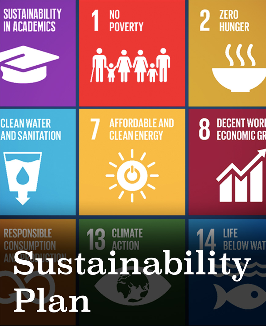 Campus Sustainability plan link to plan page