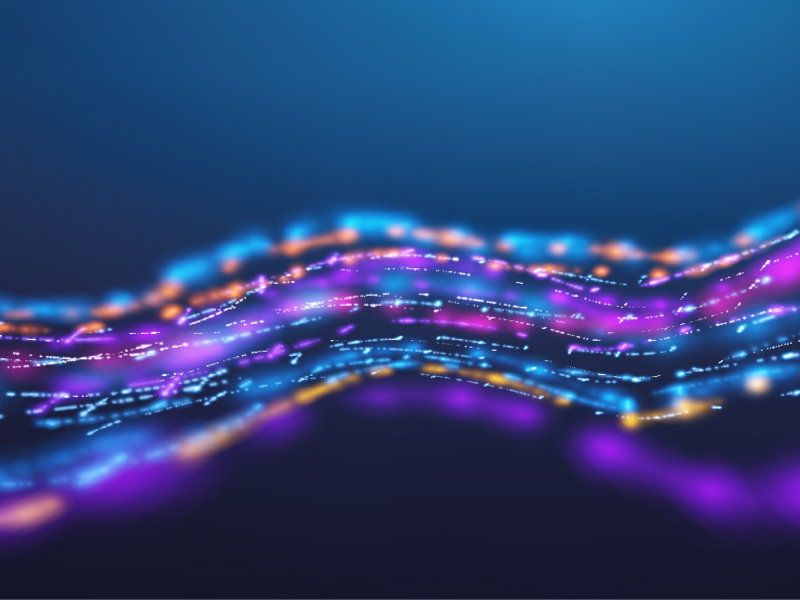 visual representation of a neural network in a deep learning model